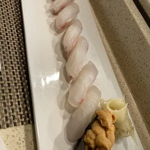 Red Seabream , the flagship Japanese fish