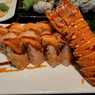 Pink Flamingo Roll
