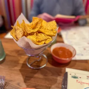 Complimentary Chips and Salsa
