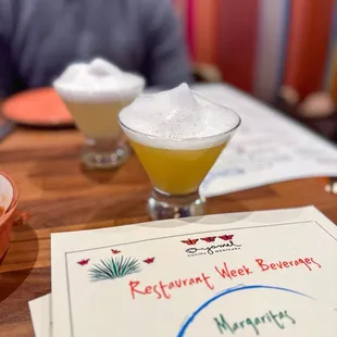 Passion fruit margarita