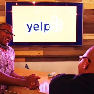 Day-day and Otis at the OYE