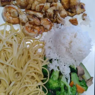 Chicken hibachi dinner - no sauce