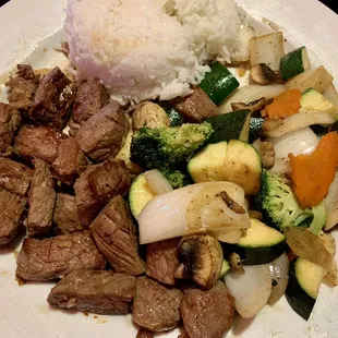 Hibachi Beef.
