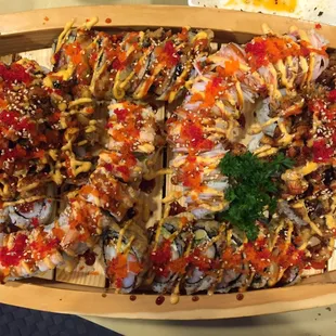 sushi and sashimi, sushi, sashimi, food