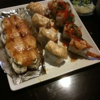Japanese Garlic Lasagna Roll