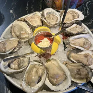Oysters on the Half Shell
