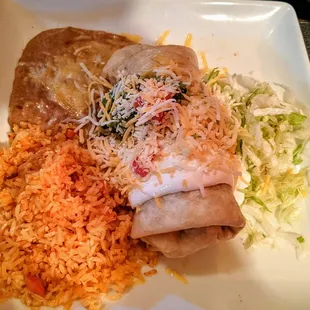 Asada chimichanga