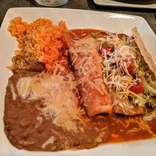 Shredded Beef Enchiladas