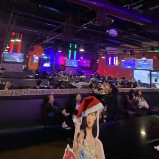 the interior of the restaurant