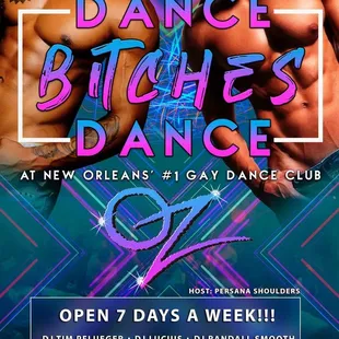 DANCE DANCE DANCE

OPEN 7 DAYS A WEEK! @ 6PM WITH EXTENDED HOURS ON THE WEEKENDS!

MONDAY - WEDNESDAY: 6PM   |   THURSDAY - SUNDAY: 12PM