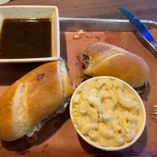 Beef Brisket Aujus Sandwich