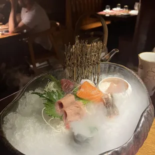 sashimi, sushi and sashimi, sushi, food