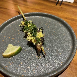 Beef Tongue Yakitori