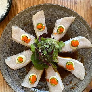 Yellowtail sashimi