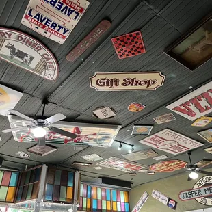 Lots to look at while waiting.