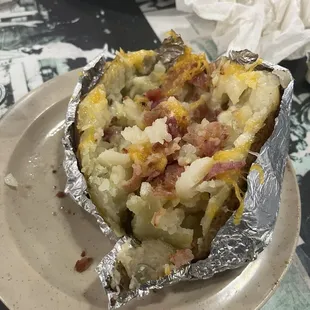 Loaded baked potato