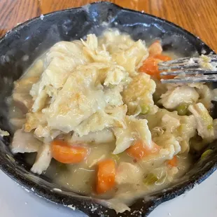 Do not order the Chicken Pot Pie; it was the worst ever - rubber crust and little flavor.