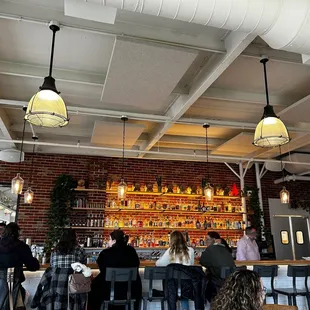 Full bar during brunch! Lol.