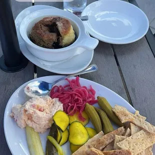 Pimento cheese platter, Jettie's biscuit