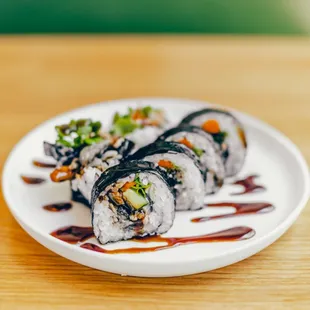 Salmon Skin Roll.