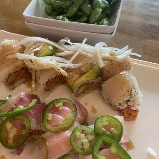 Garlic Edamame