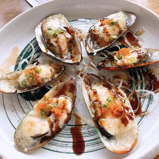 Baked Green Mussels