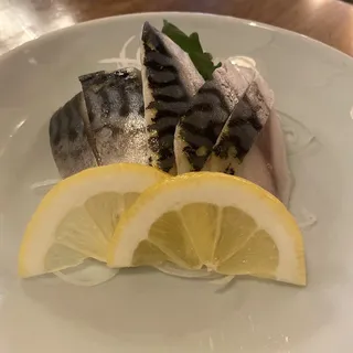 Mackerel Sashimi