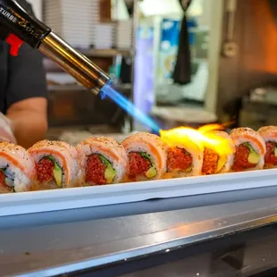 sushi and sashimi, sushi, food, sashimi