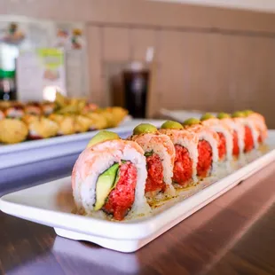 food, sushi and sashimi