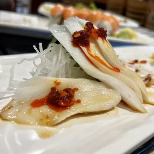 Try the "Oro" or white Tuna! Amazing. I wish they didn't put chili oil on it though