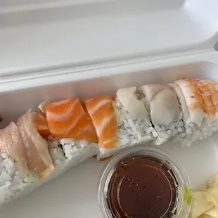 sushi and sashimi