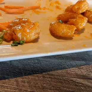 Food and service so good. We live nearby and come every other week. Get the firecracker  shrimp and Cesar Salad , yum