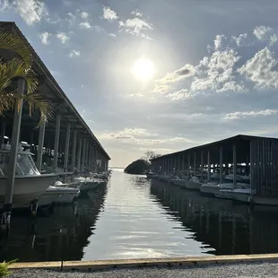 Great views overlooking the water.