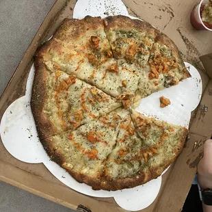 Buffalo Ranch Pizza