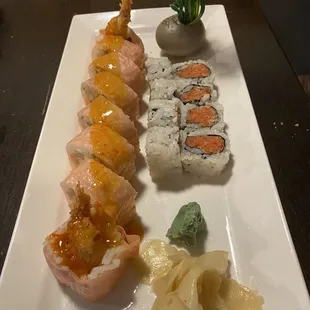 Sweet 16 Roll and Spicy Tuna