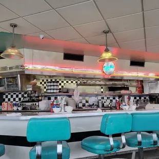 Cool 50&apos;s Diner Vibe