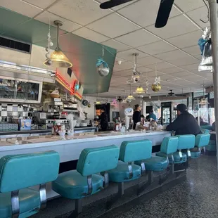 the counter