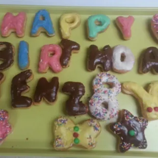 Good Birthday Donuts