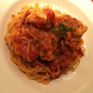Lobster and Shrimp Pasta
