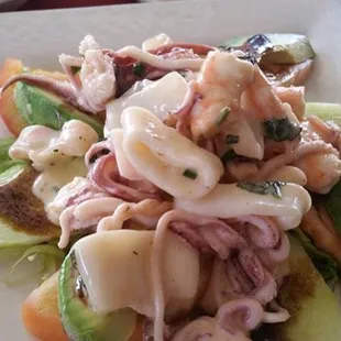 a plate of food