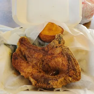 Fried pork chop small