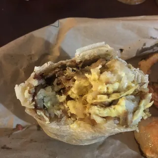 Bacon & Egg Breakfast Burrito
