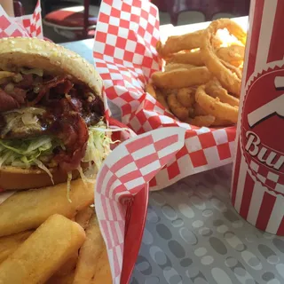 Pastrami Cheeseburger Combo