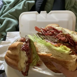 Pastrami Steak Sandwich the Mechanic Combo