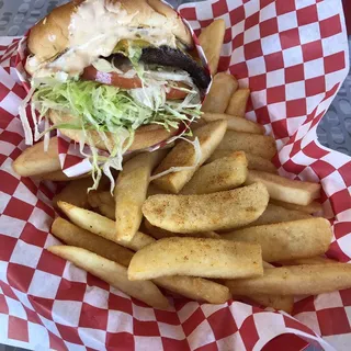 Junior Cheeseburger Combo