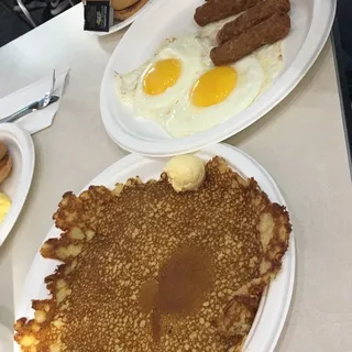 Eggs with Sausage Links