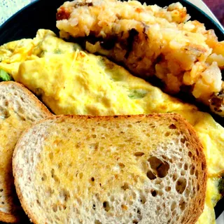 Broccoli and Cheddar Omelet