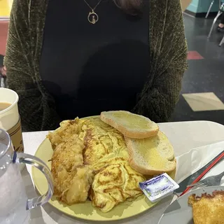 Mushroom and Cheese Omelet