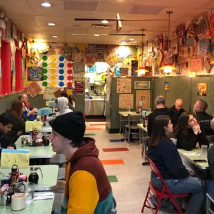 Pamela's on Forbes Avenue in Oakland. Interior.