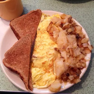 Mushroom & Cheese Omelet